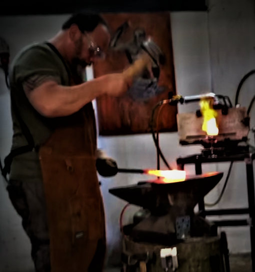 Der Meister bei der Arbeit