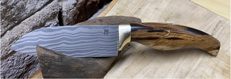 blaeserschmiede-kuechenmesser-mb-damast Damastmesser Schmiede Handwerk Handarbeit